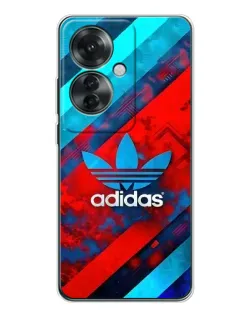 Чохол для OPPO Reno 11F з картинкою «Абстракція Adidas»