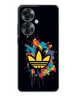 Чохол для OPPO Reno 11F з картинкою «Adidas Splash»
