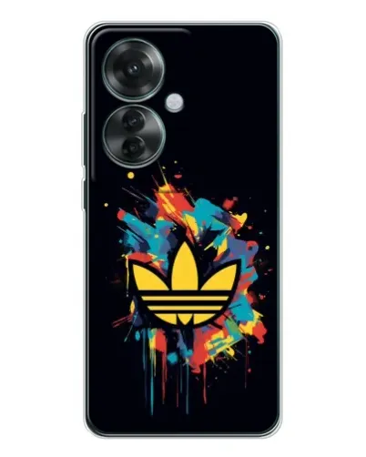Чехол для OPPO Reno 11F с картинкой «Adidas Splash»