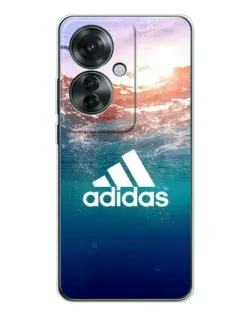 Чохол для OPPO Reno 11F з картинкою «Океанська глибина адідас»