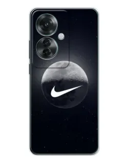 Чехол для OPPO Reno 11F с картинкой «Nike в стиле граффити»