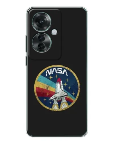 Чехол для OPPO Reno 11F с картинкой «NASA — эмблема миссии» Чехол для OPPO Reno 11F с картинкой «NASA — эмблема миссии»