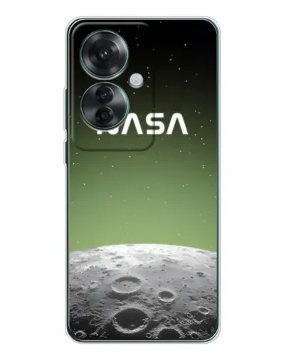 Чехол для OPPO Reno 11F с картинкой «NASA — лунный градиент» Чехол для OPPO Reno 11F с картинкой «NASA — лунный градиент»