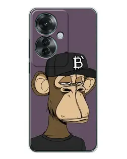 Чохол для OPPO Reno 11F з картинкою «Bored Ape в кепці» Чохол для OPPO Reno 11F з картинкою «Bored Ape в кепці»
