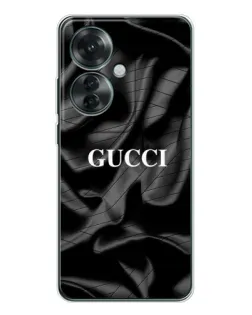 Чохол для OPPO Reno 11F з картинкою «Gucci — шовкові хвилі»