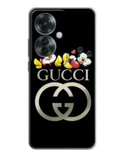 Чохол для OPPO Reno 11F з картинкою «Gucci — герої Disney» Чохол для OPPO Reno 11F з картинкою «Gucci — герої Disney»
