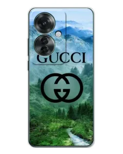 Чохол для OPPO Reno 11F з картинкою «Gucci — гірський пейзаж» Чохол для OPPO Reno 11F з картинкою «Gucci — гірський пейзаж»