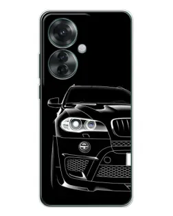 Чохол для OPPO Reno 11F з картинкою «Темний силует BMW» Чохол для OPPO Reno 11F з картинкою «Темний силует BMW»