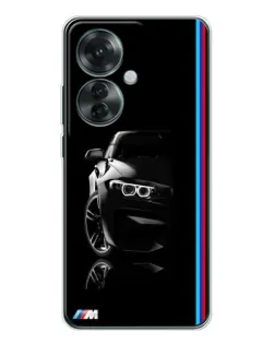 Чохол для OPPO Reno 11F з картинкою «Силует BMW в темряві» Чохол для OPPO Reno 11F з картинкою «Силует BMW в темряві»