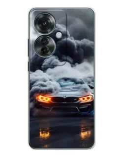 Чохол для OPPO Reno 11F з картинкою «BMW у диму» Чохол для OPPO Reno 11F з картинкою «BMW у диму»