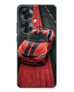 Чохол для OPPO Reno 11F з картинкою «BMW на червоній доріжці» Чохол для OPPO Reno 11F з картинкою «BMW на червоній доріжці»