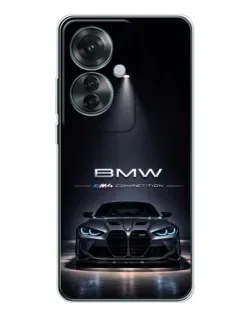 Чохол для OPPO Reno 11F з картинкою «BMW крізь нічне місто» Чохол для OPPO Reno 11F з картинкою «BMW крізь нічне місто»