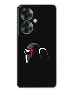 Чехол для OPPO Reno 11F с картинкой «Among Us шлем» Чехол для OPPO Reno 11F с картинкой «Among Us шлем»