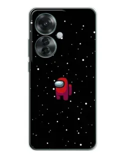 Чехол для OPPO Reno 11F с картинкой «Красный Among Us» Чехол для OPPO Reno 11F с картинкой «Красный Among Us»