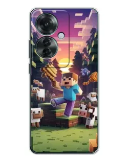 Чохол для OPPO Reno 11F з картинкою «Стів на фермі»