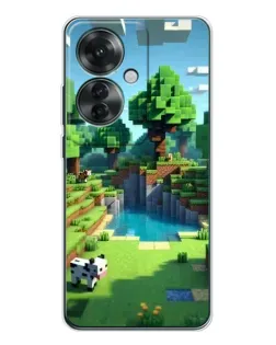 Чохол для OPPO Reno 11F з картинкою «Minecraft літній день»