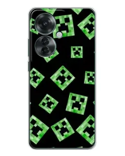 Чохол для OPPO Reno 11F з картинкою «Паттерн з кріперами»