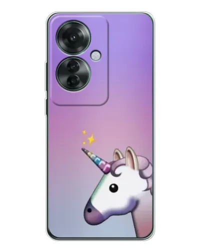 Чехол для OPPO Reno 11F с картинкой «Единорог градиент» Чехол для OPPO Reno 11F с картинкой «Единорог градиент»