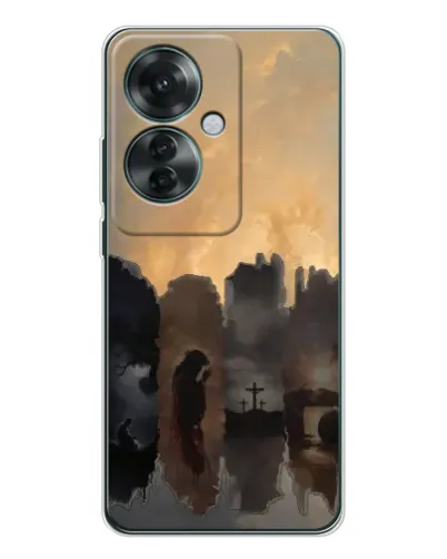 Чехол для OPPO Reno 11F с картинкой «Дорога к вере»