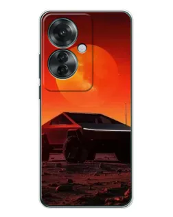 Чохол для OPPO Reno 11F з картинкою «Cybertruck на Марсі» Чохол для OPPO Reno 11F з картинкою «Cybertruck на Марсі»