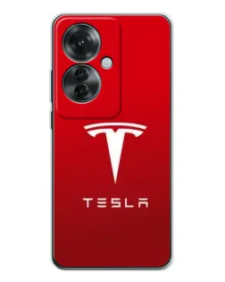 Чохол для OPPO Reno 11F з картинкою «Tesla Red Classic» Чохол для OPPO Reno 11F з картинкою «Tesla Red Classic»