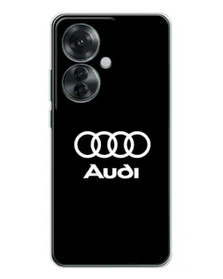 Чехол для OPPO Reno 11F с картинкой «Классическое лого Audi» Чехол для OPPO Reno 11F с картинкой «Классическое лого Audi»