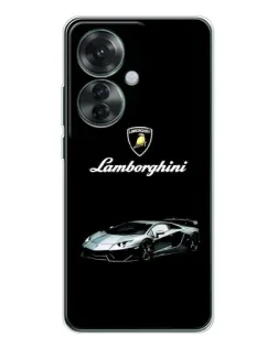 Чохол для OPPO Reno 11F з картинкою «Логотип Lamborghini класика»
