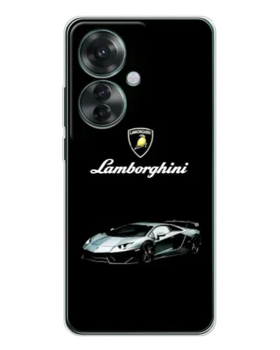 Чехол для OPPO Reno 11F с картинкой «Логотип Lamborghini классика» Чехол для OPPO Reno 11F с картинкой «Логотип Lamborghini классика»