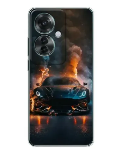 Чехол для OPPO Reno 11F с картинкой «Lamborghini дымная эстетика» Чехол для OPPO Reno 11F с картинкой «Lamborghini дымная эстетика»