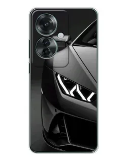 Чохол для OPPO Reno 11F з картинкою «Lamborghini фари деталізація»
