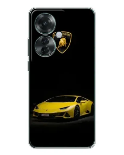 Чехол для OPPO Reno 11F с картинкой «Lamborghini желтый акцент» Чехол для OPPO Reno 11F с картинкой «Lamborghini желтый акцент»