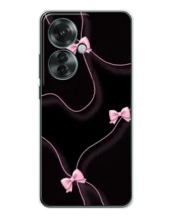 Чехол для OPPO Reno 11F с картинкой «Розовые ленты» Чехол для OPPO Reno 11F с картинкой «Розовые ленты»