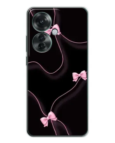 Чехол для OPPO Reno 11F с картинкой «Розовые ленты» Чехол для OPPO Reno 11F с картинкой «Розовые ленты»