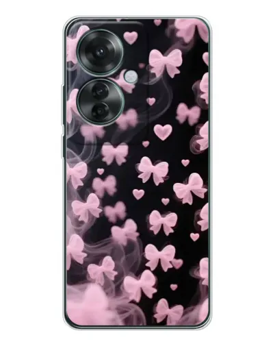 Чехол для OPPO Reno 11F с картинкой «Неоновое кружево» Чехол для OPPO Reno 11F с картинкой «Неоновое кружево»