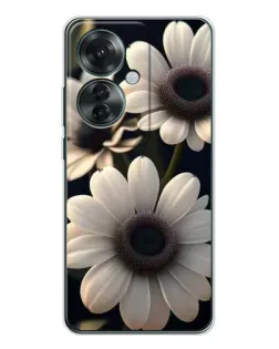 Чехол для OPPO Reno 11F с картинкой «Белые маргаритки макро» Чехол для OPPO Reno 11F с картинкой «Белые маргаритки макро»
