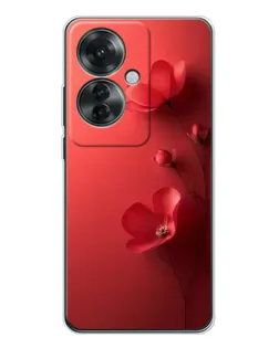 Чехол для OPPO Reno 11F с картинкой «Маковые соцветия» Чехол для OPPO Reno 11F с картинкой «Маковые соцветия»