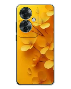 Чехол для OPPO Reno 11F с картинкой «Золотые лепестки» Чехол для OPPO Reno 11F с картинкой «Золотые лепестки»