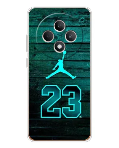 Чехол для OPPO Reno 12 F с картинкой «Jordan Cyan 23» Чехол для OPPO Reno 12 F с картинкой «Jordan Cyan 23»