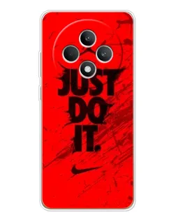 Чехол для OPPO Reno 12 F с картинкой «Nike Just Do It»