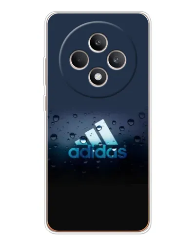 Чехол для OPPO Reno 12 F с картинкой «Adidas Water Drops»