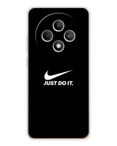 Чехол для OPPO Reno 12 F с картинкой «Минимализм от Nike»