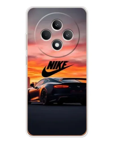 Чехол для OPPO Reno 12 F с картинкой «Nike и суперкар»