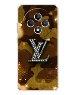 Чехол для OPPO Reno 12 F с картинкой «Камуфляжный Louis Vuitton»