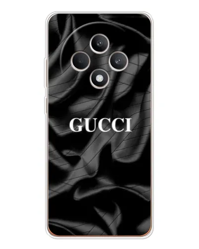 Чехол для OPPO Reno 12 F с картинкой «Gucci — шелковые волны»