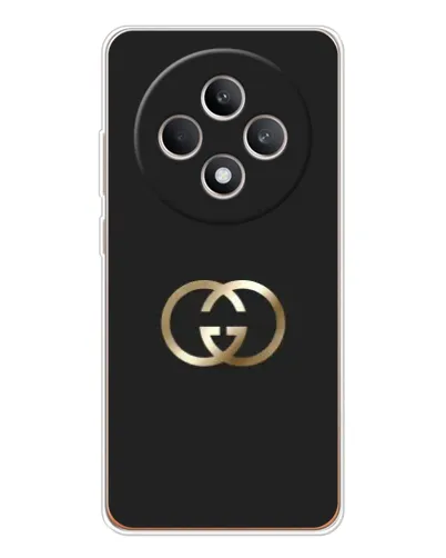 Чехол для OPPO Reno 12 F с картинкой «Минимализм Gucci»