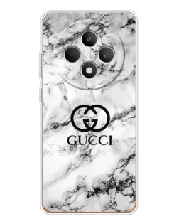 Чехол для OPPO Reno 12 F с картинкой «Gucci — мраморный шик» Чехол для OPPO Reno 12 F с картинкой «Gucci — мраморный шик»