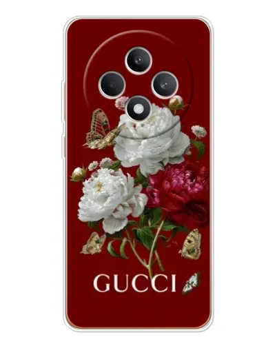 Чехол для OPPO Reno 12 F с картинкой «Gucci —  сад»