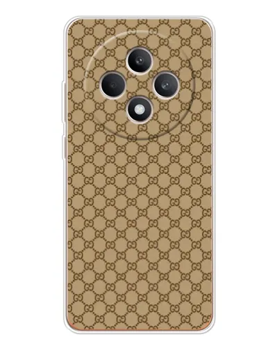 Чехол для OPPO Reno 12 F с картинкой «Gucci — классический беж» Чехол для OPPO Reno 12 F с картинкой «Gucci — классический беж»