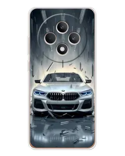Чехол для OPPO Reno 12 F с картинкой «BMW в свете фар»