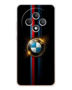 Чехол для OPPO Reno 12 F с картинкой «BMW M-Power неон»